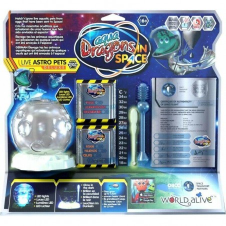 Aqua Dragons Live Astro Pets Deluxe Luz