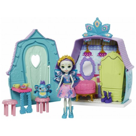 Enchantimals Casita Muñeca Patter Peacock