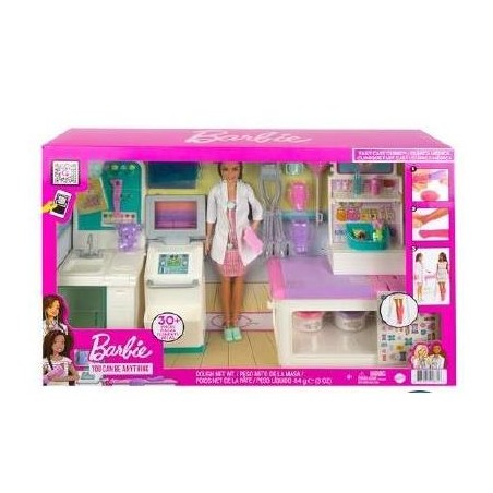 Barbie Doctora Con Clínica Médica