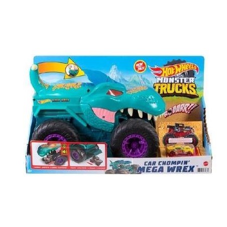 Hot Wheels Monster Trucks Mega Wrex Mastica Coches