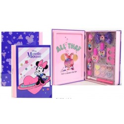 Minnie Libro De Maquillaje Caja Metal