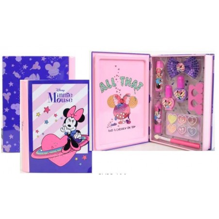 Minnie Libro De Maquillaje Caja Metal