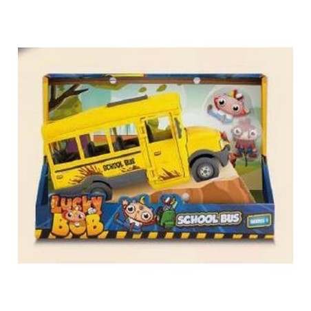 Lucky Bob Playset Bus y 2 Figuras Exclusivas