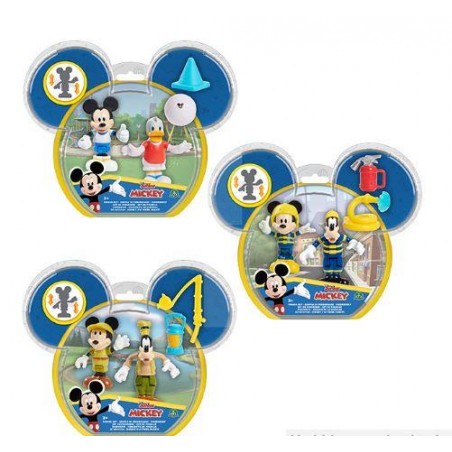 MICKEY  2 PACK FIGURAS ARTICULADAS SURTIDAS
