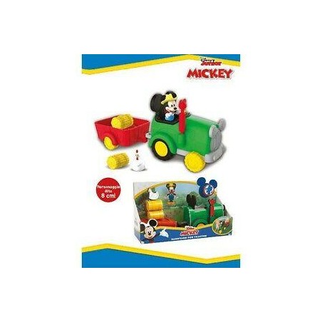 Mickey Tractor Con Figuras