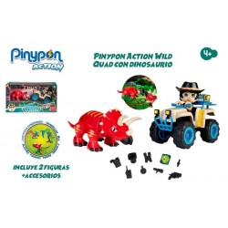PIN Y PON ACTION QUAD CON DINOSAURIO