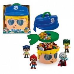 PinyPon Action Contenedor Policia y Monstruos Terroríficos