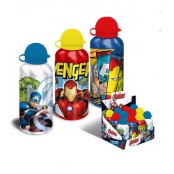 BOTELLA ALUMINIO SURTIDA FROZEN O AVENGER 1 UNIDAD