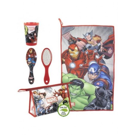 NECESER SET ASEO VIAJE AVENGERS