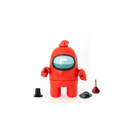 Among Us Pack 1 Mega Figura Rojo