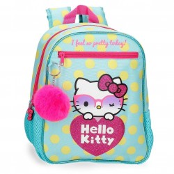 MOCHILA 28 CM HELLO KITTY PRETTY GLASSES