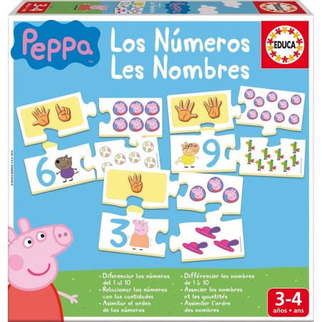 APRENDO LOS NUMEROS PEPPA PIG