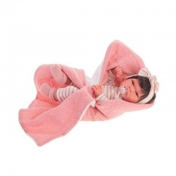 Muñecas Antonio Juan Recién Nacida Baby Toneta Manta 33 cm