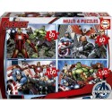 PUZZLE MULTI 4 50 80 100 150 AVENGERS