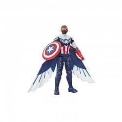 Avengers Titan Hero Figura Falcón Capitán América
