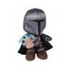 The Mandalorian con Baby Yoda 25 cm