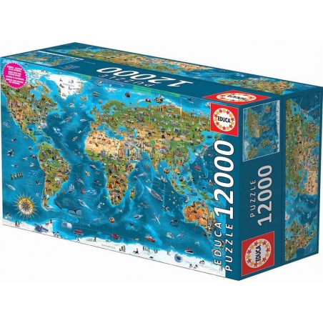 PUZZLE 12000 PIEZAS MARAVILLAS DEL MUNDO