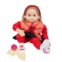 Penique Muñeca Elástica Niña 75 cm