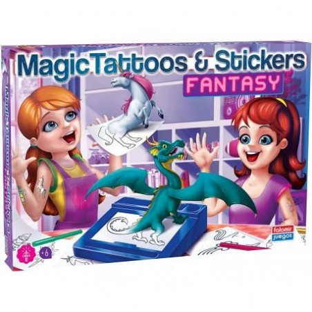 MIS TATUAJES Y PEGATINAS FANTASIA