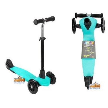 PATINETE TRES RUEDAS TURQUESA