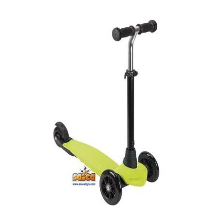 PATINETE TRES RUEDAS VERDE