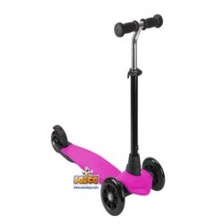 PATINETE TRES RUEDAS ROSA