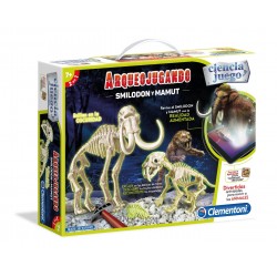 Arqueojugando Smilodon+Mamut Fluorescent