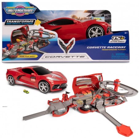 Micromachines Playset Circuito Corvette 