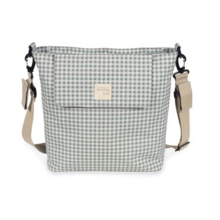 WALKING BOLSA CANASTILLA ILOVE VICHY VERDE