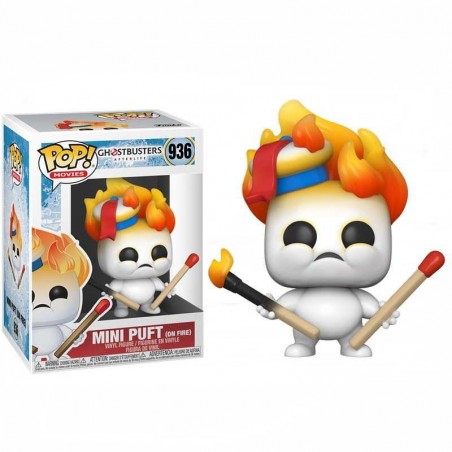 FUNKO POP GHOSBUSTER MINI PUFT ON FIRE