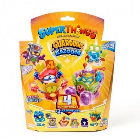 SUPERTHINGS GUARDIAN PACK 4 + 2 KAZOOM