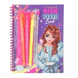 TOPMODEL DOODLE BOOK NEON CON SET DE BOLIGRAFOS