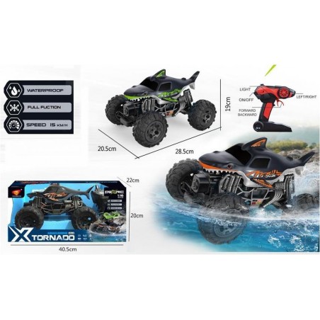 RADIO CONTROL ANFIBIO TORNADO BAT Y CARGADOR