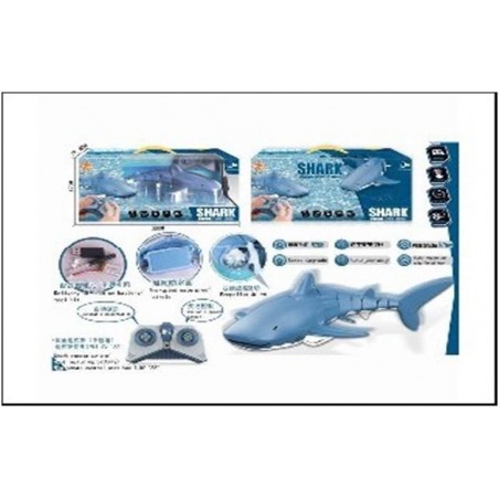 RADIO CONTROL GRAN TIBURON  BATERIA Y CARGADOR