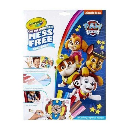 COLOREA SIN MANCHAS COLOR WONDER PAW PATROL