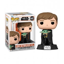 FUNKO POP MANDALORIAN LUKE CON BABY YODA