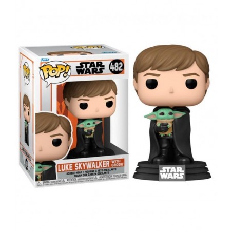 FUNKO POP MANDALORIAN LUKE CON BABY YODA