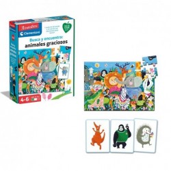 BUSCA Y ENCUENTRA ANIMALES GRACIOSOS 