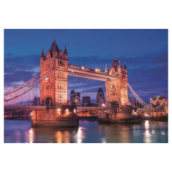 PUZZLE 1000 PZAS TOWER BRIDGE POR LA NOCHE