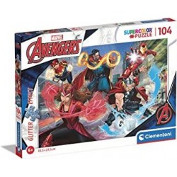 PUZZLE 104 PZAS VENGADORES GLITTER