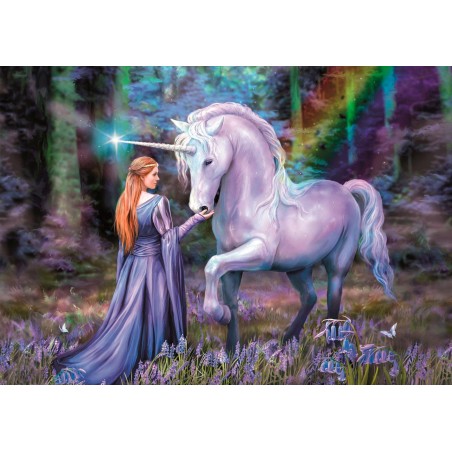 PUZZLE 1500 ANNE STOKES BLUEBELL WOOD