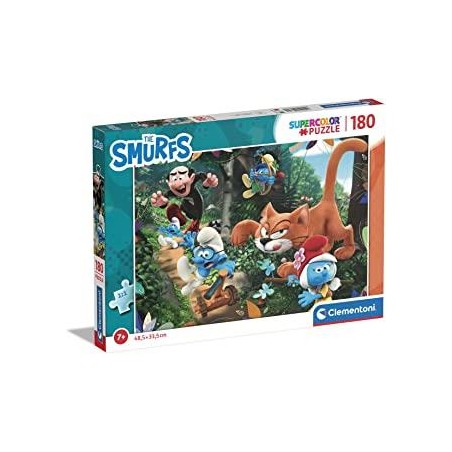 PUZZLE 180 PZAS LOS PITUFOS