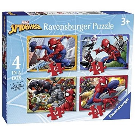 PUZZLE 4 IN A BOX SPIDERMAN