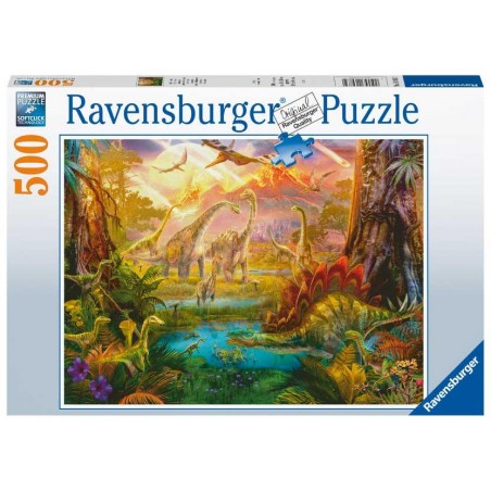 PUZZLE 500 PZAS TIERRA DE LOS DINOSAURIOS