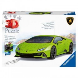 PUZZLE 3D LAMBORGHINI HURACAN EVO VERDE