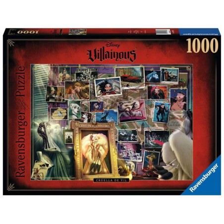 PUZZLE 1000 PZAS VILLANOUS CRUDELIA DE MON