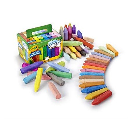 CRAYOLA 48 TIZAS DE EXTERIOR