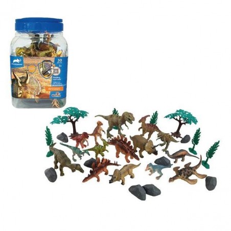 SET DE 30 PIEZAS DINOSAURIOS