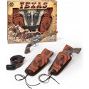 PLAYSET TEXAS 2 REVOLVER 8 TIROS