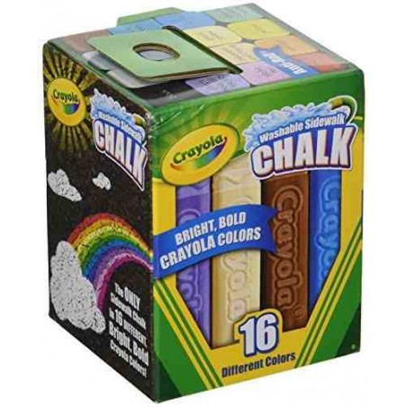 CRAYOLA DISPLAY 16 TIZAS DE EXTERIOR